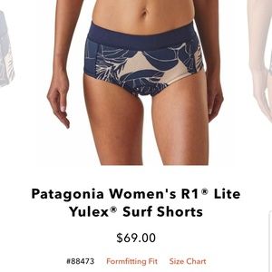 Patagonia R1 Lite Yulex  Womens Surf Shorts